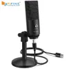 FISIN USB Microphone Mac / PC Windows، ميكروفون صوتي متعدد الأغراض، التسجيل المحسن، المبالغ الصوتية، ل YouTube Skype-K670B