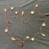 Brand Pure 925 Sterling Silver Jewelry For Women Ladybug Cherry Leaf Wedding Jewelry Set Earrings Necklace Bracelet Luxury Rose