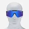 Çukur Viper Polarize Bisiklet Gözlük Moda Bisiklet Bisiklet Güneş Gözlüğü UV400 Açık Spor Gözlük Rüzgar Geçirmez Kayak Gözlük Erkekler / Kadın 220117