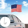 Amerikanska flaggan 30 * 45cm Bilflagga Amerikanska Independence Day Flaggor för bilfönster US Valetillbehör T2i52527