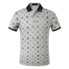 2021SS Nieuwe Designer Polo Shirts Mannen Luxe Polo Casual Mannen Polo T-shirt Snake Bee Letter Print Borduurwerk Mode High Street Mens Polo's