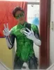 3D Baskılı Yetişkinler Çocuklar Yeşil Fener Süper Kahraman Cosplay Kostümleri Zentai Cadılar Bayramı Partisi Bodysuit