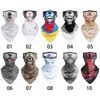 2021 Fashion Neck Tube Schal mit Ohrschlaufen Winddicht Gesichtsmaske Ski Halloween Kostüm 3D Tier Gedruckt Bandana Radfahren Wandern Y1229