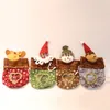 Dekoracje świąteczne puste cukierki torby na świąteczne jabłko Santa Worki na prezenty hurtowe