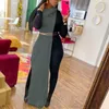 Robes décontractées 2021 mode automne hiver pull tricoté Robe femmes col roulé sans manches côté fente tenues fête d'anniversaire longue Maxi Robe