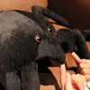 20 سنتيمتر-80 سنتيمتر llifelike plushies العنكبوت الحيوانات المحاكاة محاكاة صعبة لعبة كبيرة الحجم حقيقي الحياة العنكبوت رمي ​​وسادة الاطفال لعبة AA220314