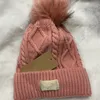 Cappello da berretto da donna alla moda, caldo autunno, berretto da donna in maglia di lana, berretto da donna, cappelli con teschio a molla per donna