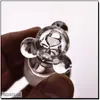 Bols en verre pour fumer 18,8 mm avec bol de perles utilisé pour les conduites d'eau bong
