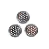 Autres fournitures de toilette de bain 3pcs / lot évier de bassin en acier inoxydable rond couverture de trop-plein anneau insert remplacement rangé chrome garniture salle de bain acce