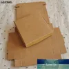 Cadeau Wrap 50pcs / lot Boîtes d'avion en papier kraft, boîtes de boîte d'emballage cadeau pour événements, conception de bijoux de Noël1 Prix d'usine Expert Design Qualité Dernière