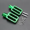 Pedals Motocross Foot Pegs Motorcykeltillbehör vilar för CRF50/150R110 Klx110 Pit Dirt Bike