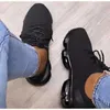 Dames Ademend Mesh Sneaker 2021 Woman Lace Up Gevulkaniseerde Dames Comfortabele Dames Casual Platte Vrouwelijke Sportschoenen Plus Size Y0907