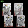 11 Pieces Set Cake Tools 3D Gelatin Jelly Art Needle Pudding Flowers Decorating Tools Stainless Steel Model Number242m