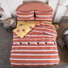 Bedding Sets Single Double Full King Cartoon White Duvet Cover Pillow Case Sheet Teen Girl Bed Linens JLBB