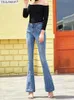 Jeans pour femmes Femme Taille haute Jeans évasés Pantalons pour femmes Jean Vêtements non définis Pantalon femme Vêtements 210922