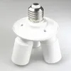 E27 Socket 1 à 3 Adaptateur Ampoule Lampe Titulaire Convertisseurs Splitter Splitter Smart Eclairage Accessoires