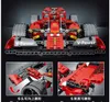 MOC Technical Series Simulation Formula Racing Car Model Building Blocks Bricks Car Toys Kids Birthday Friend Gifts Boys 210929