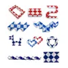 3D Magic Changeable Twist Cool Snake Puzzles Variety educational toys For Children Kids Game Transformable Gift Wholesale