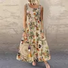 Zomer Floral Jurken voor Dames Dames Boheemse vestidos Casual Kawaii CottageCore-kleding Sukienka L35A 210712
