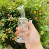 New 5 inch Mini Glass Dab Rigs Bong Skull Egg Inline Perc Glass Water Pipe Tall Recycler Oil Rigs vs Beaker