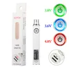 UGO T2 ECig Vape Cartridge Preheating Battery 650mah 900mah EcPow Batteries Dual Charging Port Box Packaging