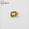 5mm*7mm 100% natural pear cut citrine loose gemstone for jewelry DIY H1015