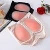 Mutandine da donna Cuscinetti in silicone rimovibili da donna Rinforzatori per culi finti BuLifter Shaper Biancheria intima traspirante per il controllo della coscia