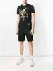 Designer Luxe Tag Kleding Mens T-shirt Skull Print Korte Mouw Katoen Casual Star Tshirt Camiseta Dames Tee Tops