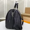 Sac polochon de voyage pour hommes sac à main en cuir véritable de haute qualité pour femmes valise de mode impression colorée sur des valises