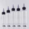 E cig plastdropparflaskor med vridning av m￶ssor 30 ml 50 ml 60 ml 100 ml 120 ml penna form enh￶rning flaskan tomma petflaskor f￶r e-v￤tska