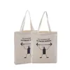 2021 Reklam Sublimation Kanfas Bag Eco-Friendly Blank Shopping Handväska Kvinnors Barnväska Värmeöverföring Skriva ut anpassad storlek A07