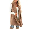 long fleece vest women