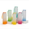 昇華水のびん500mlの曇らされたガラスの水のボトル勾配空白のタンブラーの飲み物の食器カップ卸売価格