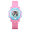 SKMEI 1478 Orologio per bambini alla moda con data e settimana, display a LED, orologio digitale impermeabile per bambini