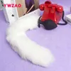 NXY Cockrings Anal sex toys YWZAO Formation 18+ Blanc Sexy Hommes Plugs Silicone Femelles Adulte Jouet Tail Shop Cul Mais Outils Tentacule Pour Femme Toyes Toys 1123 1124