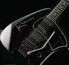 Ny ankomst Steve Klein Black Headless Electric Guitar Vibrato Arm Tremolo Tailpiece HSH Pickups Black Hardware7141821