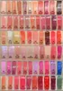 No Brand!Mini Glossy Lip Gloss Pink Cover Lipgloss Private Label Cosmetics Round Tube Smooth Moist Lips Glaze