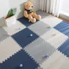 Baby Play Pozzle Mat 30 * 30 см детей, блокирующих упражнениями Плитки для тренажерных перевозок Tileds Toys Carpet Pad EVA Пена ползание колодки комната активность пола MAT 210724