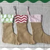 Chaussettes de Noël chaussettes pour enfants traditionnel sac de Noël fenêtre cheminée Décorations de Noël Articles de fêteT2I52352