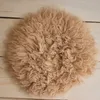 Baby fotografia koc 30cm Australia Pure Wool Mats tło pozowanie rekwizyty dla noworodków fotografii strzelać zdjęcie 210309