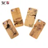 Shockproof Phone Cases For iPhone 11 12 Pro XS XR X MAX Chinese style Wooden Ink Painting National Wind Printing Custom Case