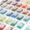 100 sztuk Multicolor ośmiokąt znaczki lacre wosk vintage tablet pigułki koraliki do koperty ślubne uszczelki starożytne uszczelnienie