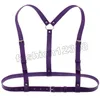 Accessori moda donna Giarrettiere sexy Ecopelle Donna Corpo Bondage Cage Sculpting Harness Cintura Cinghie Bretelle Goth Harajuku Cintura