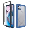 Pour Moto G Play 2021 G Power One 5G Ace Defender Case Armor Housse antichoc transparente pour OnePlus Nord N10 5G Revvl 4+ LG Stylo 7 K22 Velvet