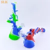 hot selling glass oil burner AK47 bongs water pipes hookah tobacco smoke filter collector silicone bubbler smoking pipe glassbowl accessories 420