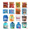 3D Cute Drinks Beer Milk Biscuits Snacks For AirPods 1 2 Pro Earbuds Protection Cover for Apple Bluetooth Earphones Full Body Silicone Cases