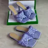 Designer Stretch Sandalen Dames Squared Teen Stiletto Hoge Hakken Witte Intrekiato Raffia Mule Slides Slippers Summer Strand Rubberen buitenzool Slippers 9 cm NO313