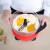 Mezclador Procesador de alimentos Manual de cocina Potente licuadora de huevos Picadora de carne Trituradora de vegetales Cortador de cuchillas de acero inoxidable 210706