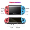 X7 4.3" Host Video Player Game Console Handheld GBA 300 Free Arcade Games Retro LCD Display Controller For Adults Children