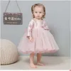 Spring Teenager Girls Dress Short Sleeveless Big Bow Tutu Thick Princess Piano Performance Kid Clothes E121 210610